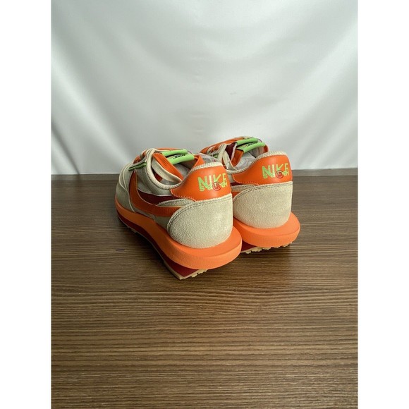 Nike LD Waffle X Clot X Sacai Net Orange Blaze 2021 DH1347-100 Mens Size 10 NIB main image 5